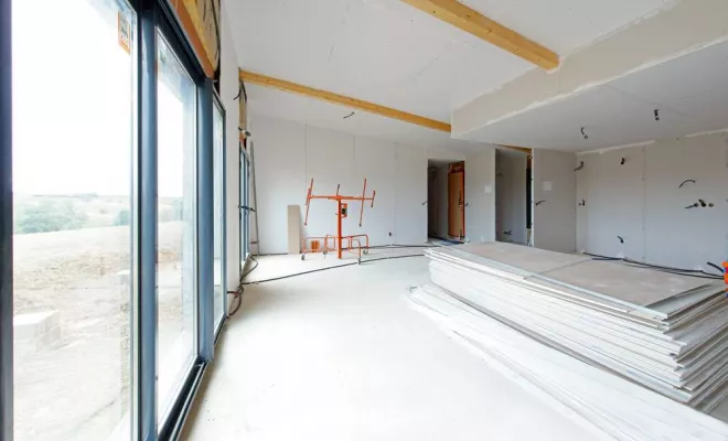 Pose de plaques de plâtre, Mérignac, ABC Aquitaine Bâtiments Constructions